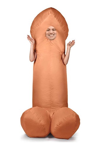 Costume vestito fantasia pene