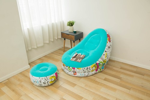 Puff poltrona gonfiabile - puff,