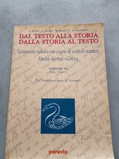 Dal testo alla storia dalla storia al testo volume III tomo I/b - paravia
