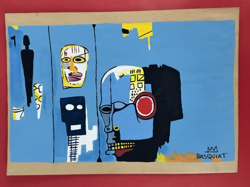 Jean michel basquiat disegno - jean-michel,