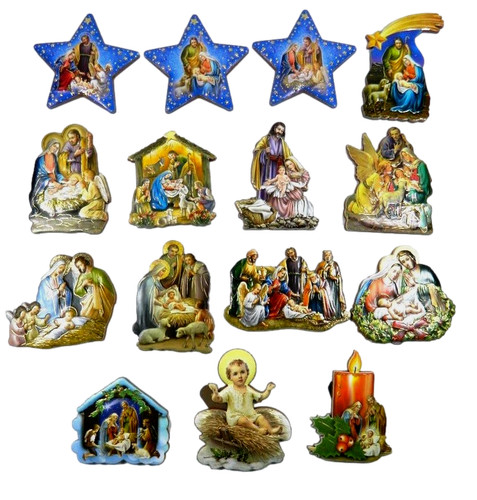 Sacra famiglia con magnete - famiglia,