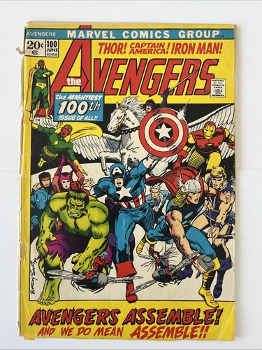 The avengers 100 vg - avengers, vg-