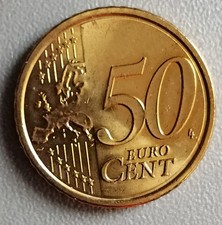 MONETA 50 CENT CITTA' DEL VATICANO 2021