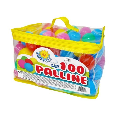 100 palline colorate - colorate, in