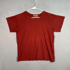 T-shirt Fortune Maroon rosso