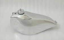 Serbatoio benzina benzina Fantic Trial 125 200 modello 1980-84 alluminio lucido + tappo