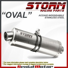 Scarico Storm by Mivv Oval