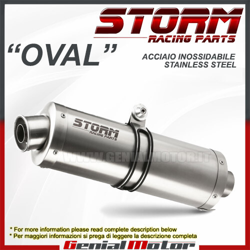 Scarico storm mivv oval - scarico,