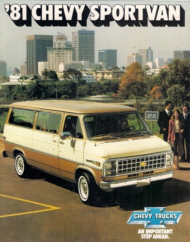 Chevrolet sportvan 1981 usa - sportvan,