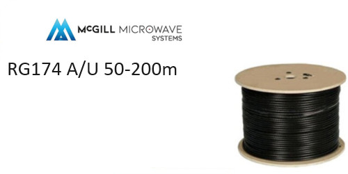 Cavo coassiale rg174 - a/u, basso