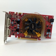 Scheda grafica Palit NVIDIA GeForce 9600GT 512 MB GDDR3 PCI-Express oro rosso DVI