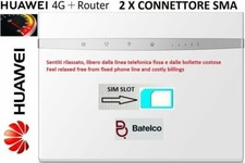 Huawei B525s-23a LTE Router 4G+ slot sim Cat6 RJ11 WiFi VPN VoIP