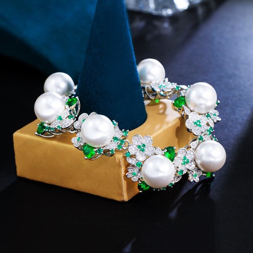 Bracciale donna grande perle