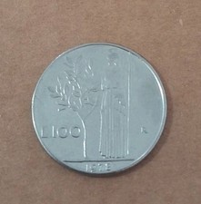 100 Lire Anno 1978 Repubblica