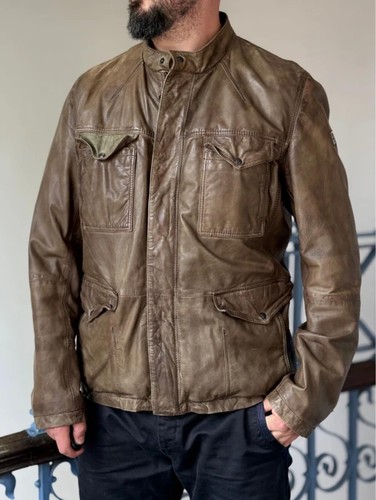 Giacca pelle hugo boss - giacca,