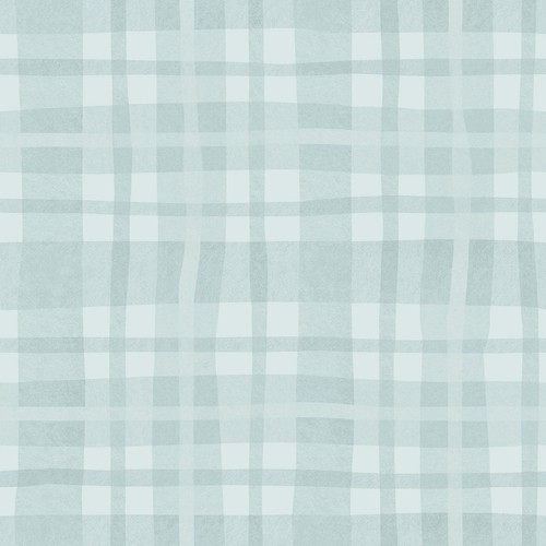 Edera plaid parati azzurro - plaid,