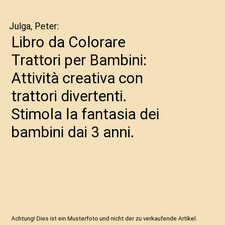Libro da Colorare Trattori per