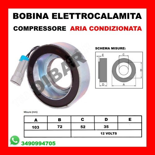 Bobina elettrocalamita - bobina,