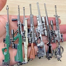 10cm Metal PUBG Keyring