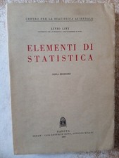 Elementi di Statistica Livio