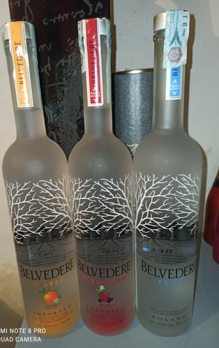 Tris vodka belvedere - vodka,