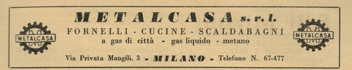 Pubblicita vintage anni 50 - pubblicita',