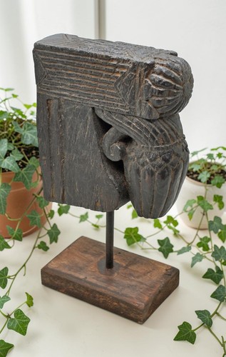 Antico legno supporto - in,