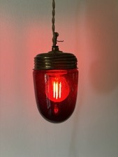 Antica Lampada Camera Oscura Anni 20/30