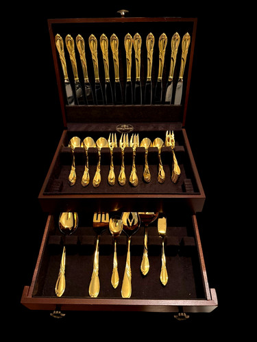 Set posate argenteria vintage - posate,