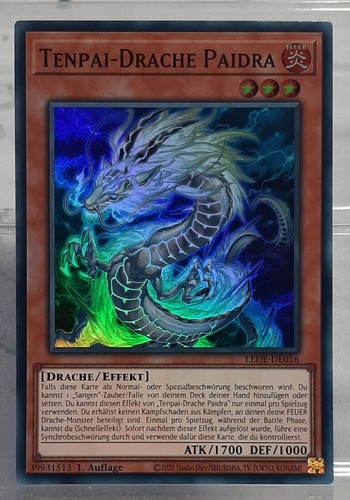 Yugioh drago tempai paidra - -,