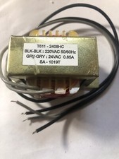 NUOVO TRASFORMATORE DI POTENZA T611-2408HC 220VAC 50/60HZ 24VAC 0.85A SA-1019T E4LT