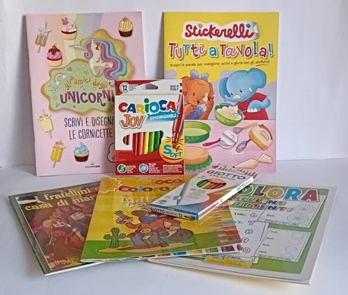 Album colorare misti - colorare, set