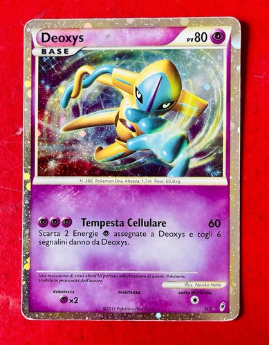 Lotto carte pokémon deoxys - lotto,