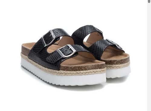 Refresh sandalo plateau beige - sandalo,