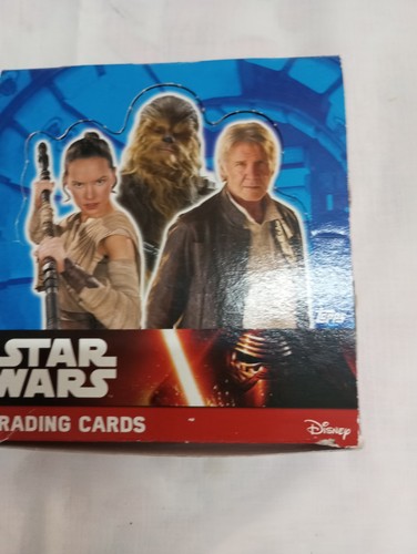 Box topps star wars - box,
