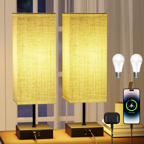 Lampada comodino set - comodino,