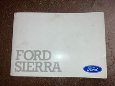 Libretto Uso E Manutenzione Ford Sierra 1990