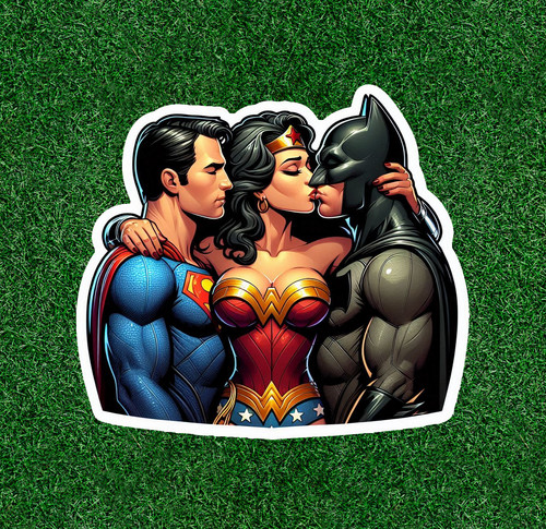 Wonder woman trio - woman, adesivo