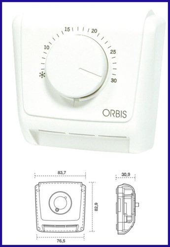 Termostato ambiente orbis - ambiente,
