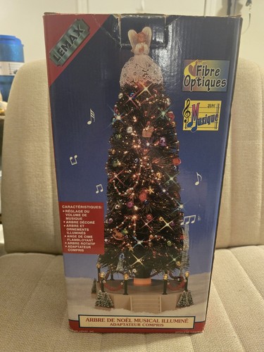 Albero natale lemax fibra - natale,