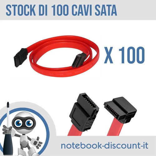 Stock 100 cavi sata - cavi, di