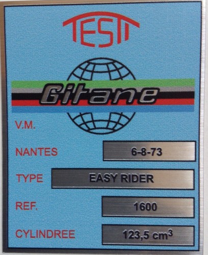 Autocollant gitane testi - gitane,