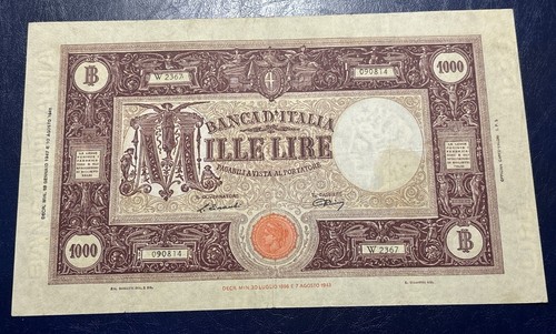 Banconota 1000 lire - 1000,