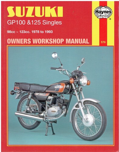 Suzuki gp100 gp125 1978 - &,