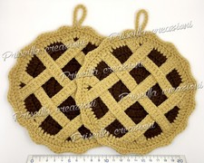 Coppia di presine cucina in