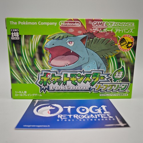 Pokemon verde foglia gba - pokemon,