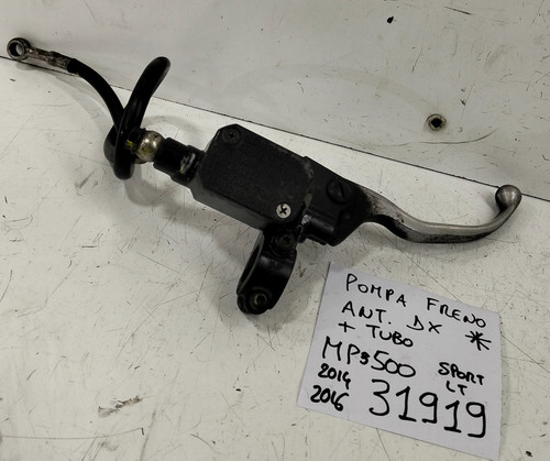 Pompa freno anteriore - anteriore, destra