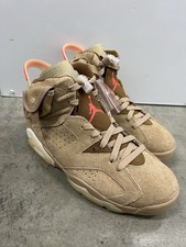 Sneakers nuove senza scatola DH0690-200 Air Jordan 6 Retro Travis Scott British Khaki 6,5