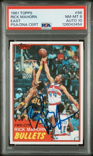 1981 rick mahorn firmata - 1981,