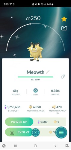 Pokemon shiny galarian meowth - pokemon,